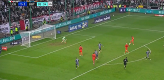 Trubeha strzela gola Legii w 94 minucie na 2-1!!! [VlDEO]