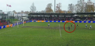 W TAKI sposób piłkarze Lecha Poznań spalili akcję z Gryfem.. xD [VlDEO]