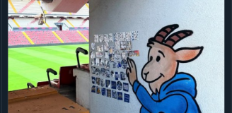 Kawu wpadł na stadion Rayo i... NAMALOWAŁ KOZIOŁKA!