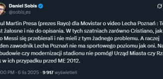 OSTRE słowa Prezesa Rayo o zachowaniu Lecha Poznań... 😮