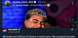 Ojciec Lamine Yamala na Instagramie po El Clasico