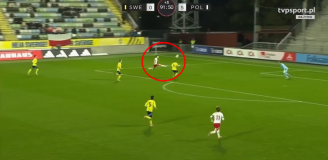 HATTRICK! Pieńko strzela cudownym lobem na 6-0 ze Szwecją U21! [VIDEO]