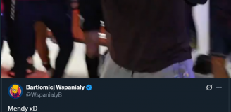 Benjamin Mendy w szatni Pogoni Szczecin po wygranym meczu... xD