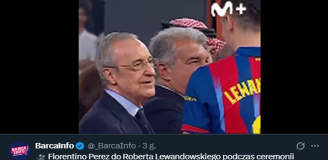 TO POWIEDZIAŁ Perez do Lewandowskiego po finale... :D