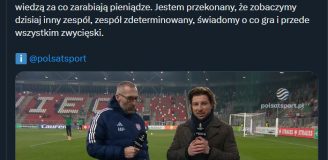 REAKCJA Marka Papszuna na pytanie dziennikarza nt. Legii