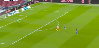 Álex Baena strzela gola Barcelonie! 0-1 [VIDEO]