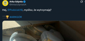 TWEET Arki Gdynia przed meczem z Górnikiem Zabrze... xD