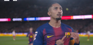 Raphinha strzela gola na 1-1 z Atletico Madryt! [VIDEO]