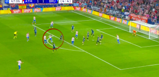 FENOMENALNY gol Cardoso na 2-1 z Club Brugge w LM! [VIDEO]