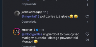 ODPOWIEDŹ Marcina Gortata na komentarz na Instagramie... xD
