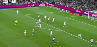 FENOMENALNE golazo Moliny na 2-2 z Realem Madryt! [VIDEO]