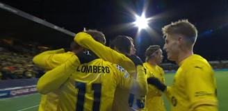 Kasper Hogh strzela gola na 3-1 z Interem!!! [VIDEO]