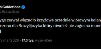 DRAMAT piłkarza Realu Madryt! Zerwane więzadła i koniec sezonu...