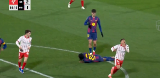 KONTROWERSJA przy golu na 2-1 dla Girony! Kounde faulowany?! [VIDEO]