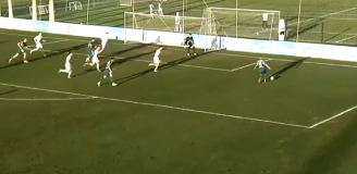 OKRZYK do Kacpra Chodyny podczas sparingu... xD [VIDEO]