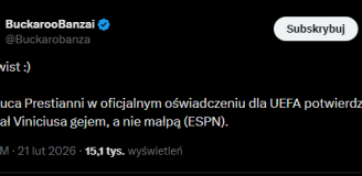 Prestianni złożył wyjaśnienia przed UEFA! Tak nazwał Viniciusa...
