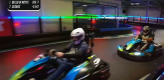 Najman wjeżdża w Bońka na torze... xD [VIDEO]