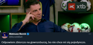 Mateusz Borek ODPOWIADA na krytykę nt. miejsca Lewego w plebiscycie ZP