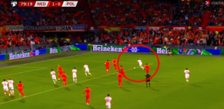 BOMBA Matty'ego Casha na 1-1 z Holandią!!!! [VIDEO]