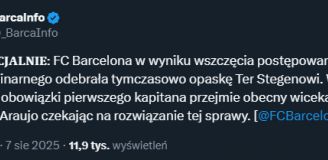 TAK FC Barcelona UKARAŁA Ter Stegena!