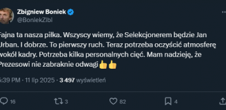 JUŻ WIE! Wymowny wpis Zbigniewa Bońka nt. nowego selekcjonera!