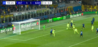 Frattesi STRZELA GOLA w dogrywce na 4-3 z Barceloną!!! [VIDEO]