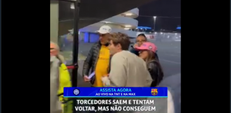 HlT! Kibice Interu próbujący wrócić na stadion po tym, jak wyszli po golu na 3-2...xD  [VIDEO]