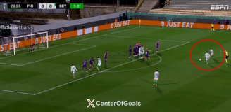 GENIALNY gol Antony'ego z wolnego w półfinale LK!!! [VIDEO]