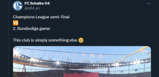 Schalke porównało oprawę swoich kibiców do Arsenalu... xD