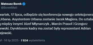 Mateusz Borek UJAWNIA DATĘ prezentacji nowego Selekcjonera!