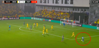 FENOMENALNY gol Pedro Porro w półfinale LE! [VIDEO]