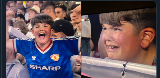 REALIZATOR pokazał jak zmienił się wyraz twarzy kibica Manchesteru United... :D