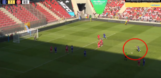 NIESAMOWITY gol z rzutu wolnego w meczu Ekipy Fantasy! [VIDEO]