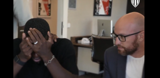 Paul Pogba rozpłakał się podczas podpisywania kontraktu z Monaco! [VIDEO]