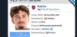 HlT! Raków ściągnął piłkarza za 1 mln euro i... nie zgłosił go do gry w Lidze Konferencji!