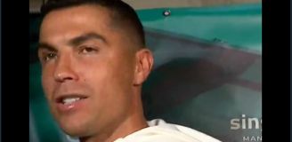 REAKCJA Cristiano Ronaldo na pytanie o Złotą Piłkę... xD [VIDEO]