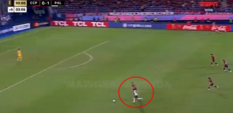 GENIALNY rajd i gol Vitora Roque dla Palmeiras! [VIDEO]