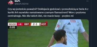 HlT! W takiej koszulce grał zawodnik Kotwicy Kołobrzeg... xD
