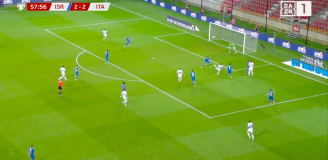 Tak strzela Politano na 3-2 z Izrealem! [VIDEO]