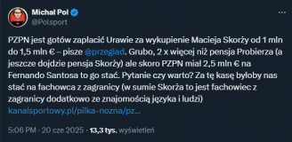 PZPN chce zapłacić klubowi klauzulę za wykupienie trenera!