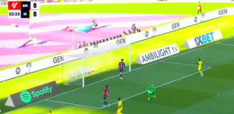 Ayoze Perez STRZELA GOLA Barcelonie w 4 minucie! [VIDEO]