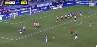 FANTASTYCZNY gol Bengtssona z rzutu wolnego z Genk! 1-2 [VIDEO]