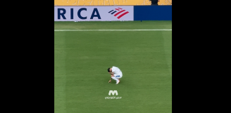 Ruben Neves i Joao Cancelo podczas meczu KMŚ... [VIDEO]