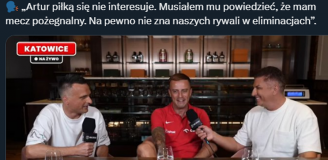 Kamil Grosicki o aktualnej wiedzy piłkarskiej Artura Boruca... xD