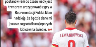 Robert Lewandowski rezygnuje z gry w reprezentacji Polski!