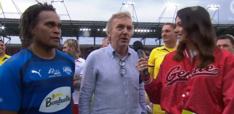 Tak Zbigniew Boniek pocisnął kadrze Probierza na meczu gwiazd... :D [VIDEO]