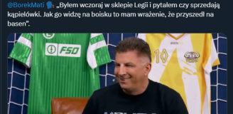 Mateusz Borek nt. spodenek Marca Guala... xD