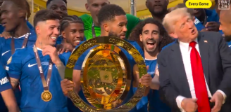 Chelsea świętuje wygraną KMŚ razem z Donaldem Trumpem! [VIDEO]