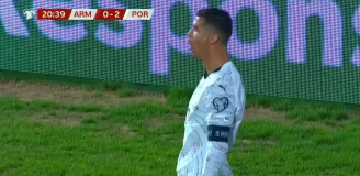Cristiano Ronaldo ŁADUJE GOLA Armenii w el. do MŚ! [VIDEO]