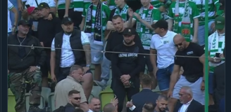 Karol Nawrocki pojawił się na młynie Lechii Gdańsk!